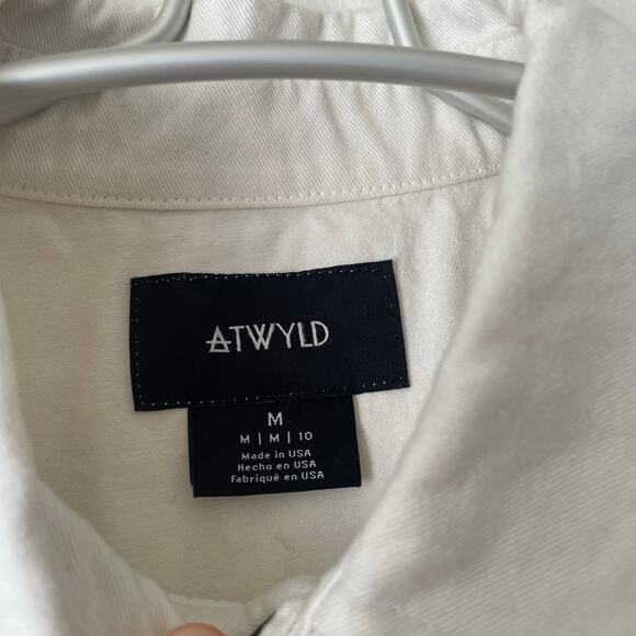 ATWYLD White Station Romper Cotton Size Medium - Picture 6 of 8
